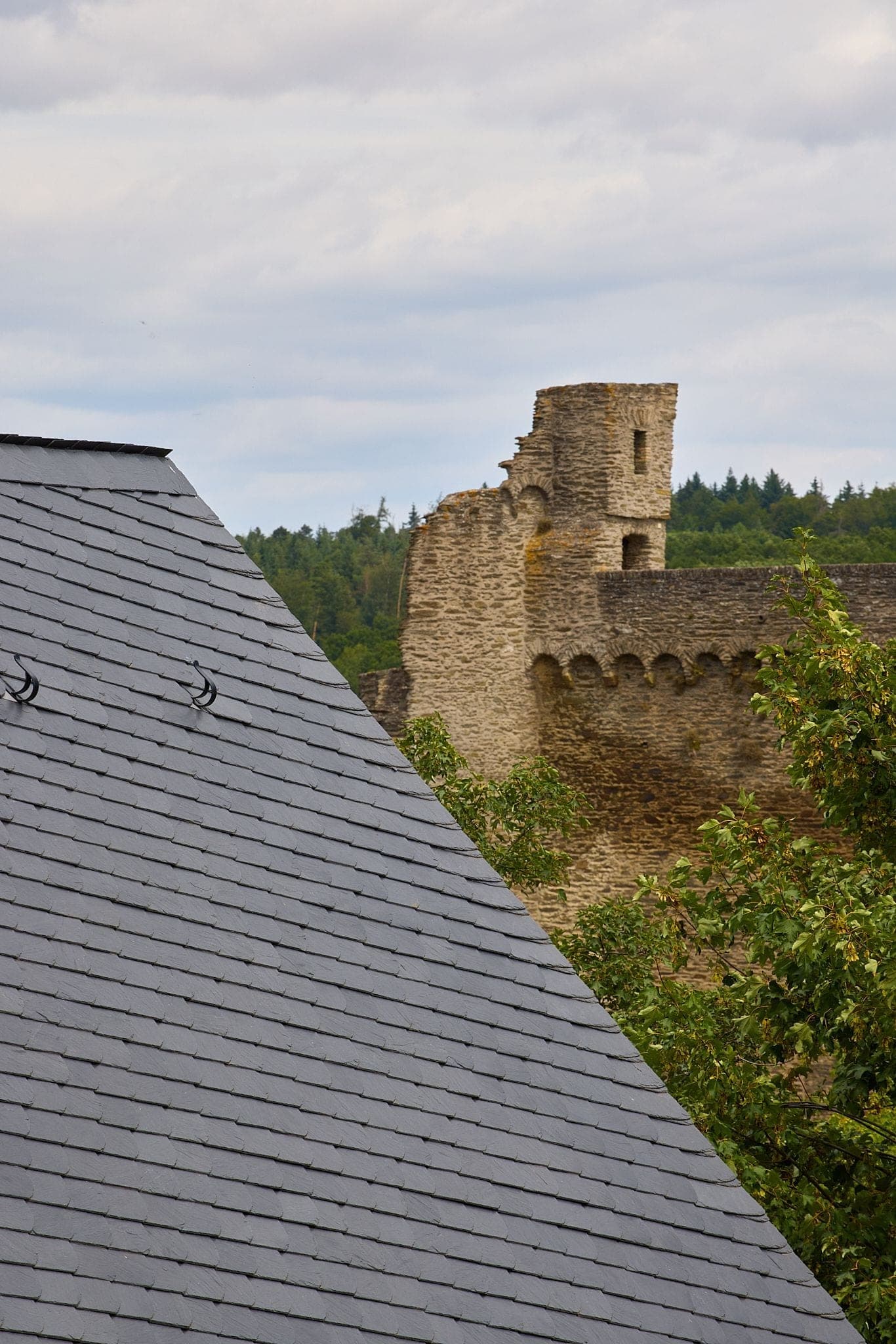 Holzhaus Burg Hohenstein Bild 11